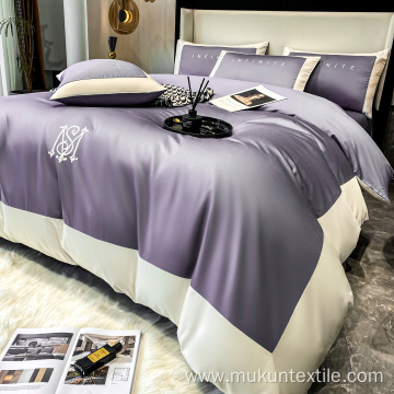 embroidery quality comforter king size cotton bedding set